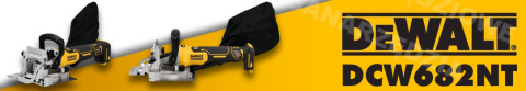DEWALT Frezarka lamelownica 18V DCW682NT DEWALT Frezarka lamelownica 18V DCW682NT