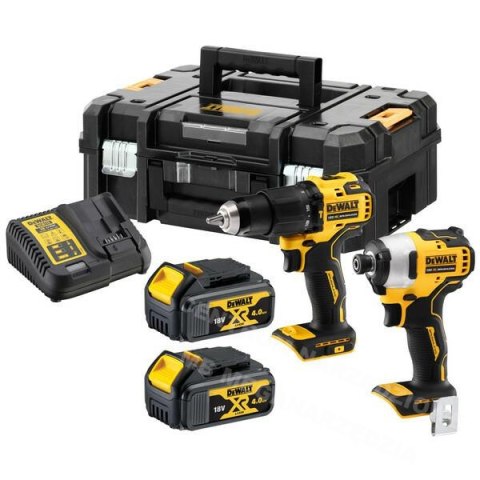 DEWALT Zestaw Combo 18V DCK2062M2T (DCD709+DCF809) 2x4,0Ah