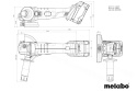 METABO.SZLIFIERKA KĄT.W 18 7-125 2x4,0Ah METABOX