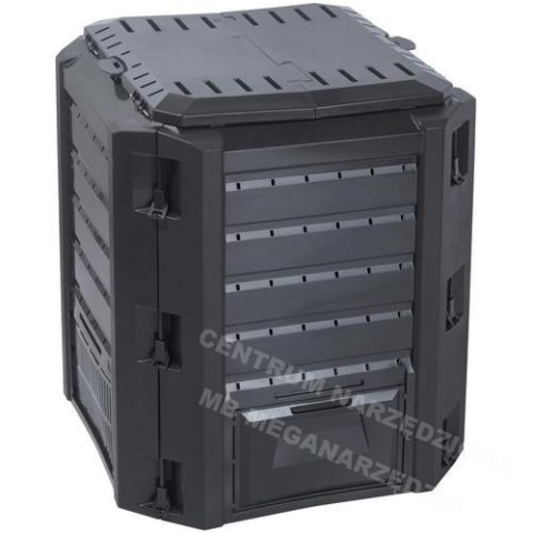 PROSPERPLAST KOMPOSTOWNIK 380L CZARNY 82 x 72 x 72cm PROSPERPLAST KOMPOSTOWNIK 380L CZARNY 82 x 72 x 72cm