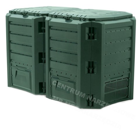 PROSPERPLAST KOMPOSTOWNIK 800L ZIELONY MODULE 2-SEGMENTY 1350 x 719 x 826mm PROSPERPLAST KOMPOSTOWNIK 800L ZIELONY MODULE 2-SEGMENTY 1350 x 719 x 826mm