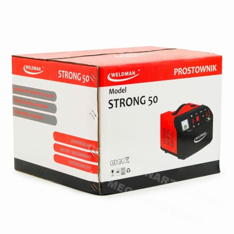 PROSTOWNIK WELDMAN STRONG 50 Z ROZRUCHEM 12V/24V PROSTOWNIK WELDMAN STRONG 50 Z ROZRUCHEM 12V/24V