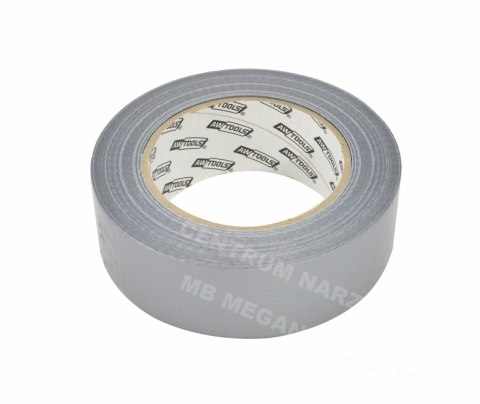 AWTOOLS taśma zbrojona silver duct tape 48mm*50m AWTOOLS taśma zbrojona silver duct tape 48mm*50m