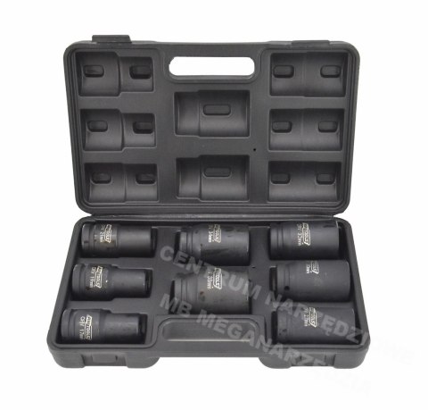 AWTOOLS Zestaw nasadek udarowych długich 3/4" 8cz 17-38mm