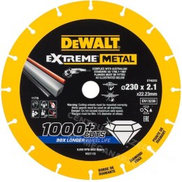 DEWALT tarcza metal 230x2,1x22,2mm diamentowa