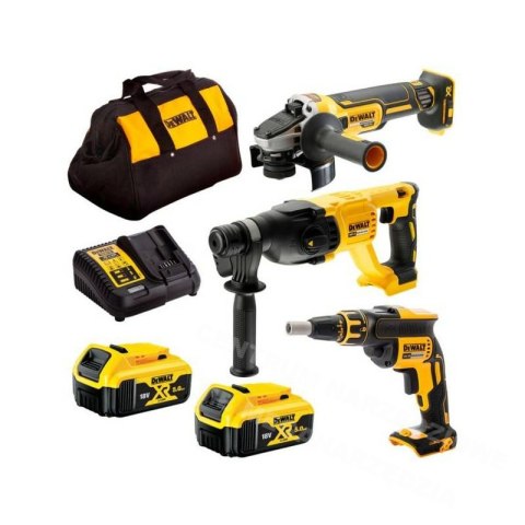 DEWALT.ZESTAW COMBO 18V DCK304P2 (DCH133+DCG405+DCF620) 2x5,0Ah DEWALT.ZESTAW COMBO 18V DCK304P2 (DCH133+DCG405+DCF620) 2x5,0Ah