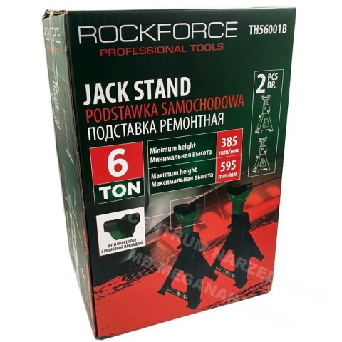 ROCKFORCE Podstawki samochodowe 2szt. 6T ROCKFORCE Podstawki samochodowe 2szt. 6T