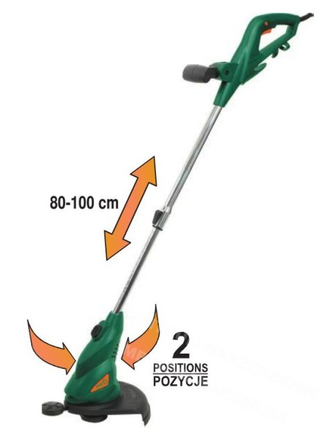FLO Podkaszarka elektryczna żyłkowa 500W 79467