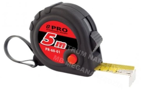 PRO MIARA ZWIJANA MAGNETYCZNA 5m PRO MIARA ZWIJANA MAGNETYCZNA 5m