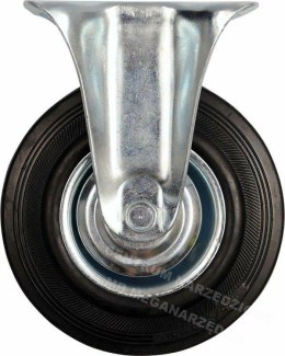 VOREL Koło stałe z czarną gumą 75mm 87301