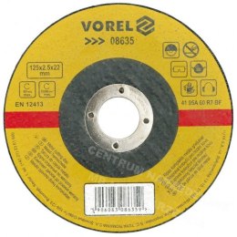 VOREL Tarcza do cięcia metalu 230 x 2,5 x 22,2mm 08641