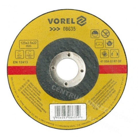VOREL Tarcza do cięcia metalu 350x3,5x32mm 08644 VOREL Tarcza do cięcia metalu 350x3,5x32mm 08644