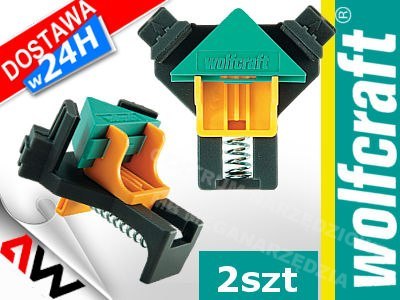 WOLFCRAFT Zaciski narożne kpl. 2szt. WOLFCRAFT Zaciski narożne kpl. 2szt.