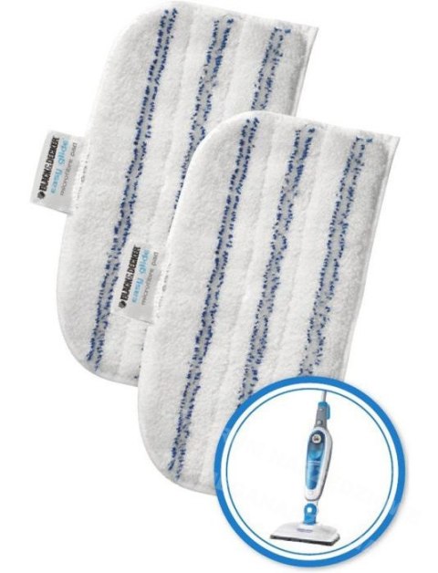 BLACK+DECKER Microfiber Pads 2pcs. BLACK+DECKER Microfiber Pads 2pcs.