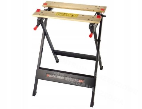 BLACK+DECKER Stół warsztatowy workmate 610 x 341mm BLACK+DECKER Stół warsztatowy workmate 610 x 341mm