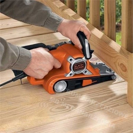BLACK+DECKER Szlifierka taśmowa 720W 75 x 533mm KA88 BLACK+DECKER Szlifierka taśmowa 720W 75 x 533mm KA88