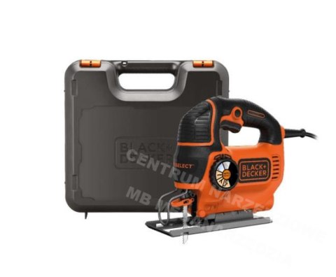 BLACK+DECKER Wyrzynarka 550W walizka KS801SEK