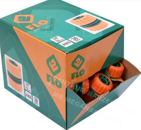 FLO ŁĄCZNIK WĘŻA 3/4" 89008 FLO ŁĄCZNIK WĘŻA 3/4" 89008