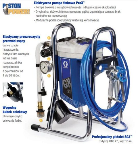GRACO Agregat malarski GX 21 GRACO Agregat malarski GX 21