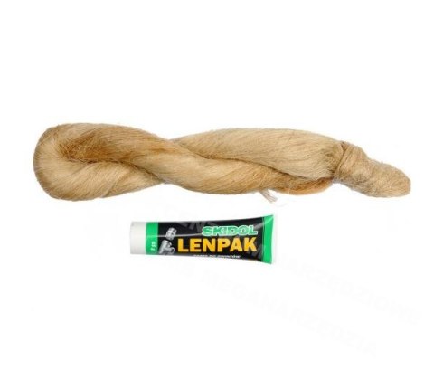 HYDRAULIC Repair kit lenpak paste 65g + flax tow 100g