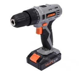 STHOR Drill Driver 14,4V 1 x 1,3ah Li-Ion 1 gear, 700 rpm, 10mm, 17Nm 78982