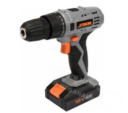 STHOR Drill Driver 18V 1 x 1,3ah Li-Ion, 1 GEAR, 700 rpm, 10mm, 17Nm 78983