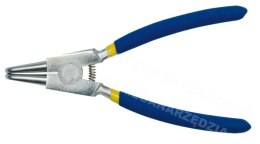 VOREL Szczypce segera chromowane 160mm zewnętrzne wygięte 43051