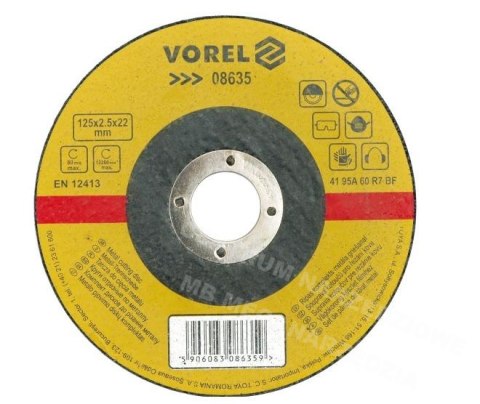 VOREL Metal Cutting Wheel 230 x 1.6 x 22.2mm 08639 VOREL Metal Cutting Wheel 230 x 1.6 x 22.2mm 08639