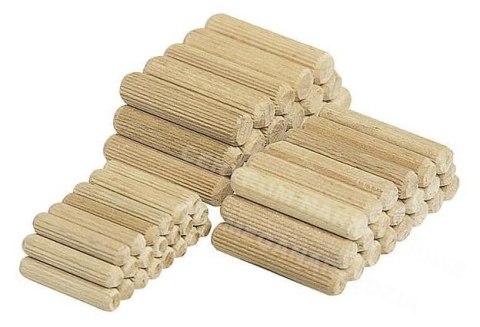 WOFCRAFT Dowel Set 40pcs. 8x40mm WOFCRAFT Dowel Set 40pcs. 8x40mm