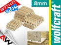 WOFCRAFT Dowel Set 40pcs. 8x40mm