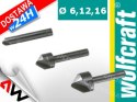 WOLFCRAFT Chamfers 3pcs. 6,12,16mm, 6mm shank