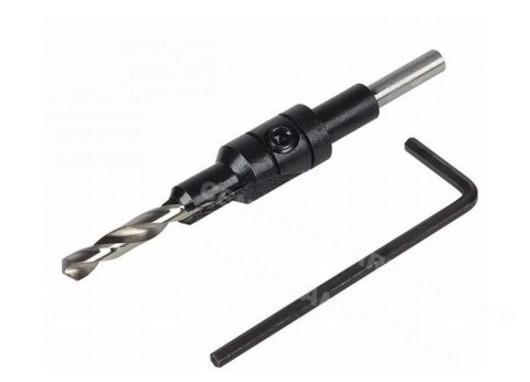 WOLFCRAFT Nawiertak z fazownikiem 5mm pod konfirmaty WOLFCRAFT Nawiertak z fazownikiem 5mm pod konfirmaty