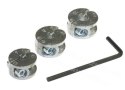 WOLFCRAFT Depth stops set of 3 pcs. 6/8/10mm