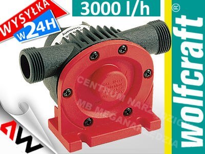 WOLFCRAFT Pompa na wiertarkę 50L/min WOLFCRAFT Pompa na wiertarkę 50L/min