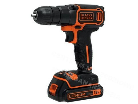 BLACK+DECKER Drill Driver 18V 1x1.5AH BDCD18K