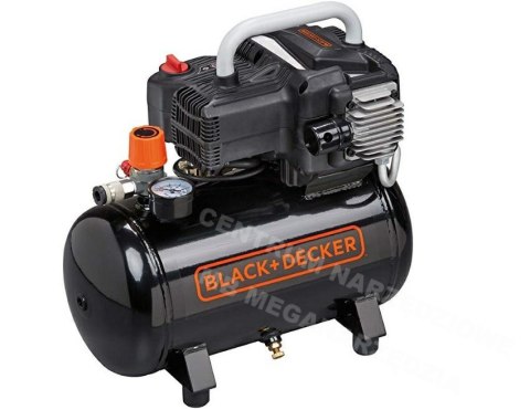 BLACK&DECKER SPRĘŻARKA BEZOLEJOWA 12L 1.5KM 8BAR