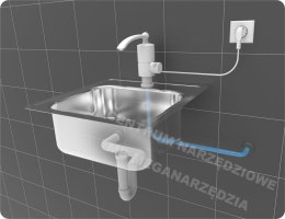 FALA Heater with sink faucet strokkur-1