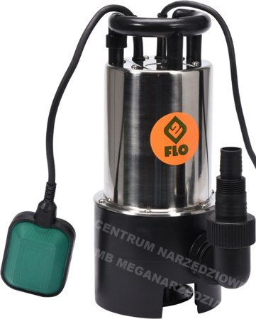 FLO Pompa wody brudnej 1100W inox 79792