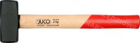 JUCO Młotek kamieniarski 4,0kg JUCO Młotek kamieniarski 4,0kg
