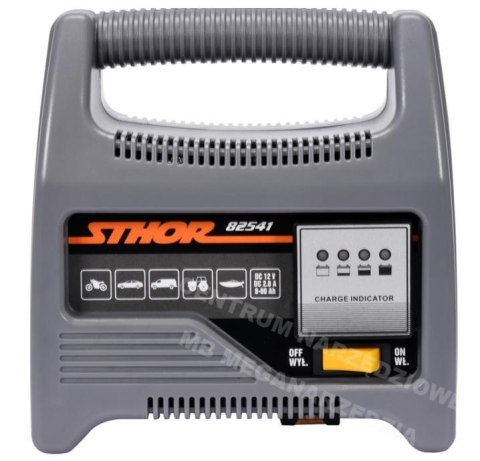 STHOR Prostownik 12V 4A 60Ah LED STHOR Prostownik 12V 4A 60Ah LED
