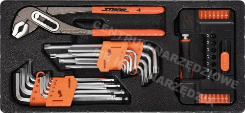 STHOR Workshop cabinet with 6 drawers + 302 pcs. 12 inserts STHOR Workshop cabinet with 6 drawers + 302 pcs. 12 inserts
