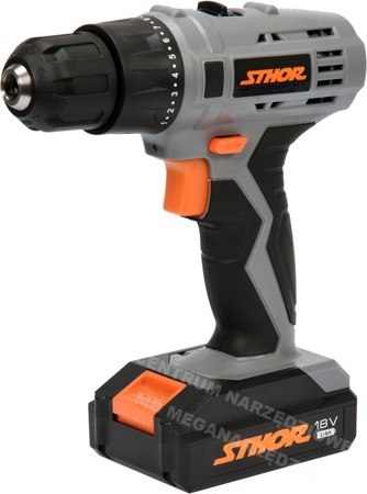 STHOR Drill and Screwdriver Battery LI-ION 18V 78972 STHOR Drill and Screwdriver Battery LI-ION 18V 78972