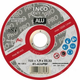 DISC Metal incoflex alum. 125*1,0