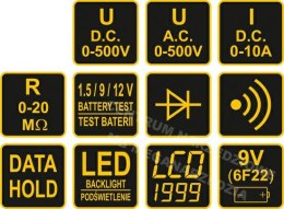 VOREL Miernik cyfrowy uniwersalny 81774