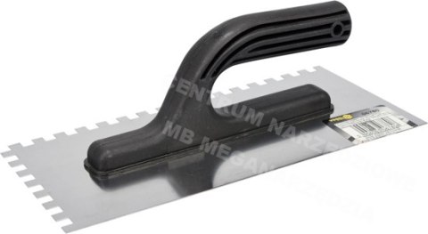 VOREL Paca metalowa nierdzewna 130x270mm ząb 8x8 mm VOREL Paca metalowa nierdzewna 130x270mm ząb 8x8 mm