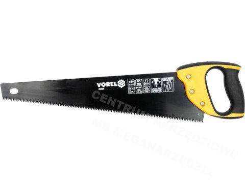 VOREL Piła do drewna 450mm płatnica powleczona ptfe VOREL Piła do drewna 450mm płatnica powleczona ptfe