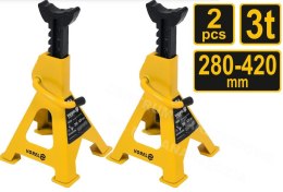VOREL Podstawki samochodowe 2 sztuki 3T 280 - 420mm 80308