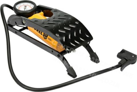 VOREL Foot pump with pressure gauge 7 BAR
