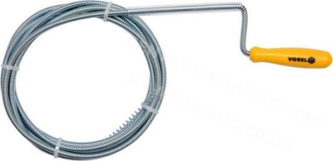 VOREL Spirala kanalizacyjna 6mm* 3m
