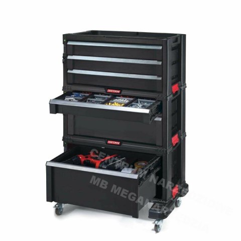 KETER Bookcase 6 Drawers Tool Chest set KETER Bookcase 6 Drawers Tool Chest set